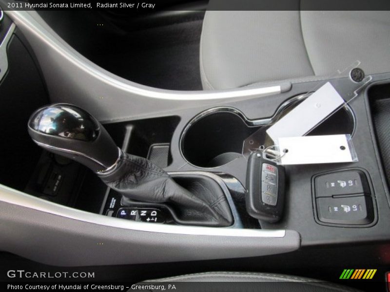Radiant Silver / Gray 2011 Hyundai Sonata Limited
