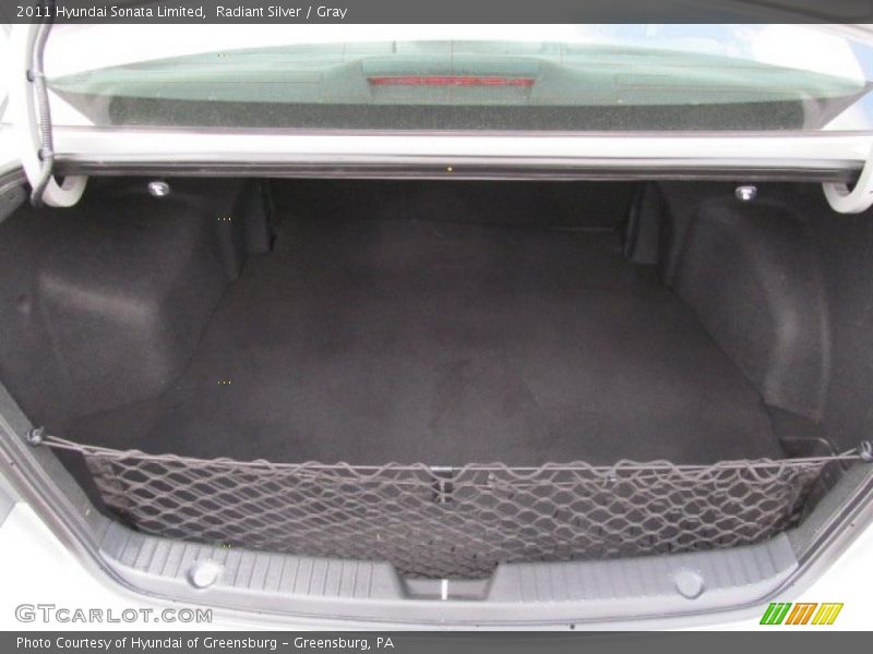 Radiant Silver / Gray 2011 Hyundai Sonata Limited