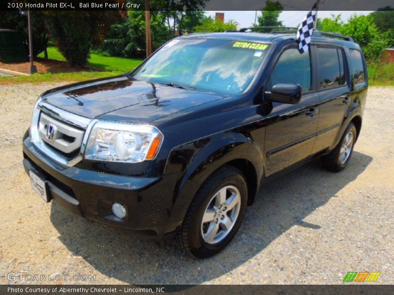 Bali Blue Pearl / Gray 2010 Honda Pilot EX-L