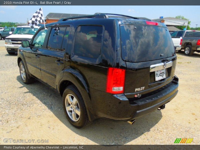 Bali Blue Pearl / Gray 2010 Honda Pilot EX-L