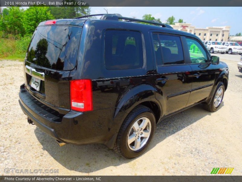 Bali Blue Pearl / Gray 2010 Honda Pilot EX-L