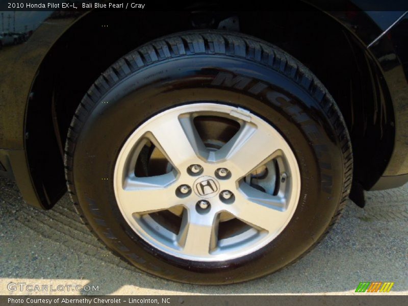 Bali Blue Pearl / Gray 2010 Honda Pilot EX-L