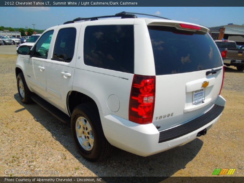 Summit White / Light Cashmere/Dark Cashmere 2012 Chevrolet Tahoe LT