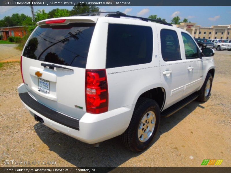 Summit White / Light Cashmere/Dark Cashmere 2012 Chevrolet Tahoe LT