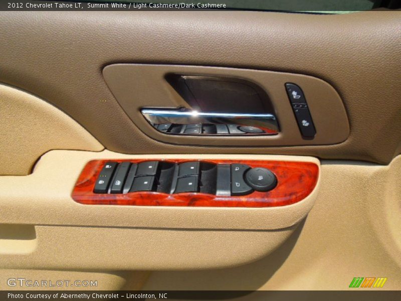 Summit White / Light Cashmere/Dark Cashmere 2012 Chevrolet Tahoe LT