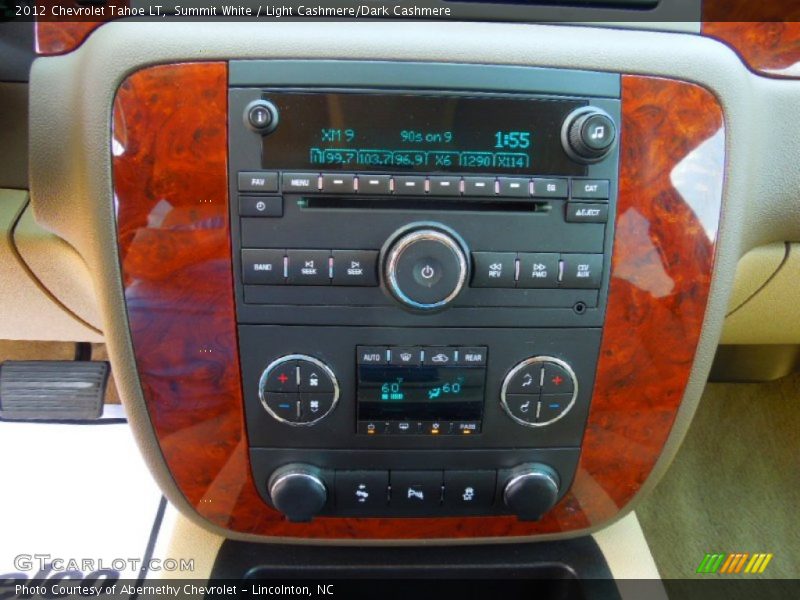 Summit White / Light Cashmere/Dark Cashmere 2012 Chevrolet Tahoe LT