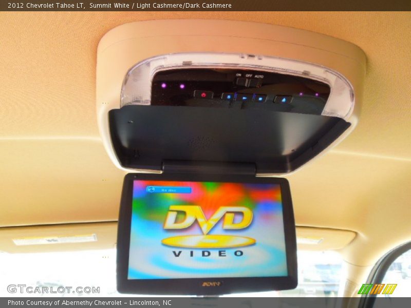 Summit White / Light Cashmere/Dark Cashmere 2012 Chevrolet Tahoe LT