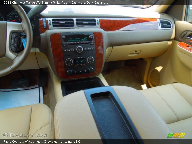 Summit White / Light Cashmere/Dark Cashmere 2012 Chevrolet Tahoe LT