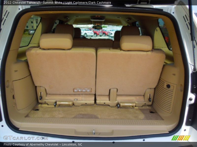 Summit White / Light Cashmere/Dark Cashmere 2012 Chevrolet Tahoe LT