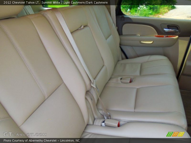 Summit White / Light Cashmere/Dark Cashmere 2012 Chevrolet Tahoe LT