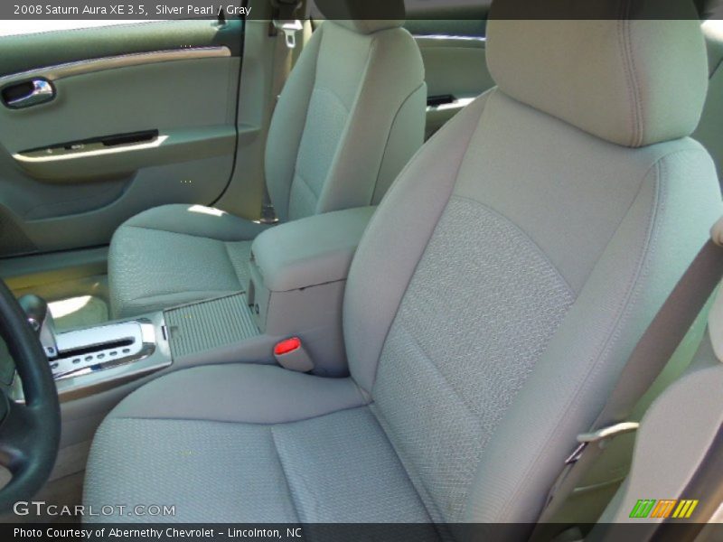 Silver Pearl / Gray 2008 Saturn Aura XE 3.5