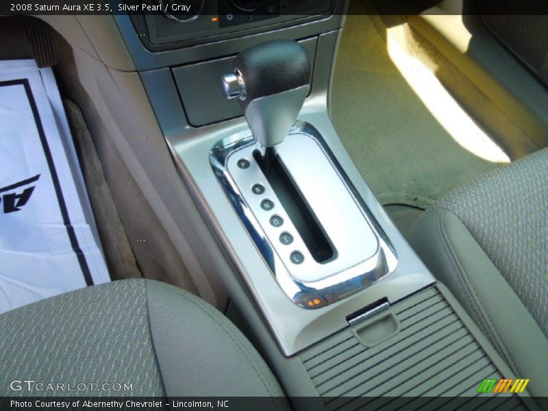 Silver Pearl / Gray 2008 Saturn Aura XE 3.5