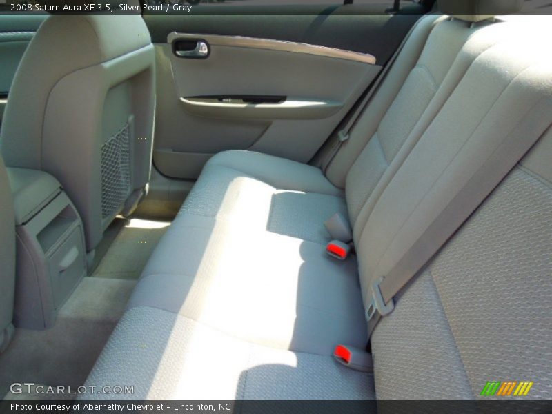 Silver Pearl / Gray 2008 Saturn Aura XE 3.5