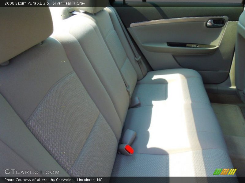 Silver Pearl / Gray 2008 Saturn Aura XE 3.5