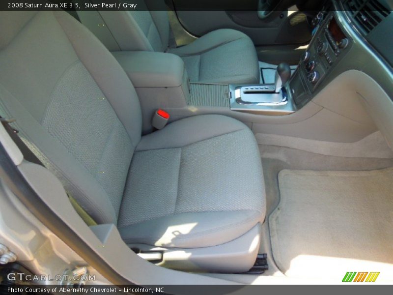 Silver Pearl / Gray 2008 Saturn Aura XE 3.5