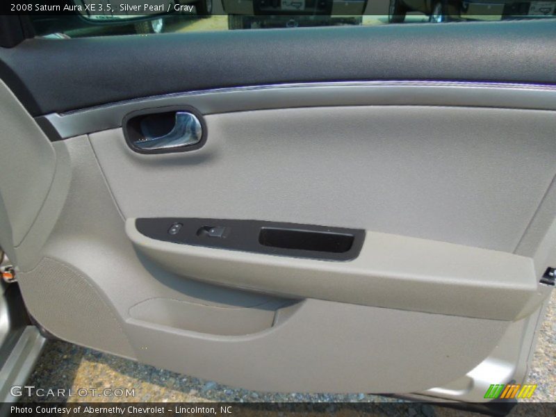 Silver Pearl / Gray 2008 Saturn Aura XE 3.5