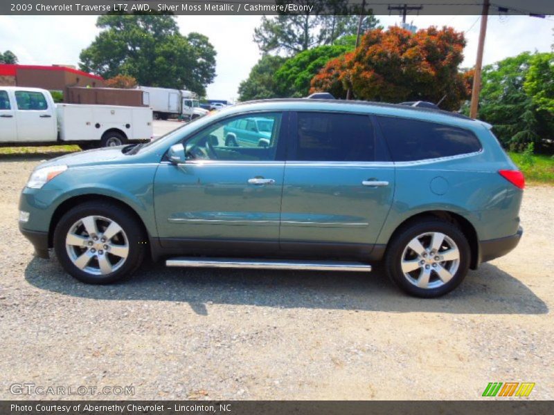  2009 Traverse LTZ AWD Silver Moss Metallic