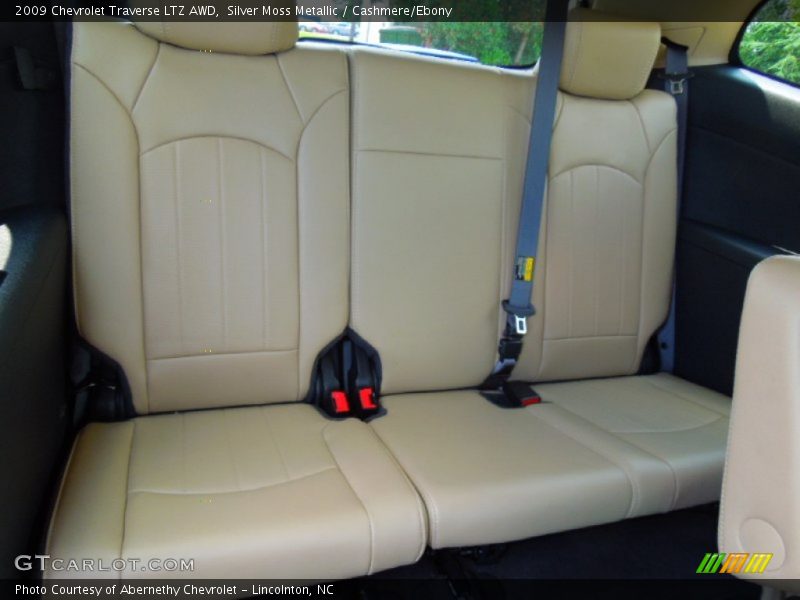 Rear Seat of 2009 Traverse LTZ AWD