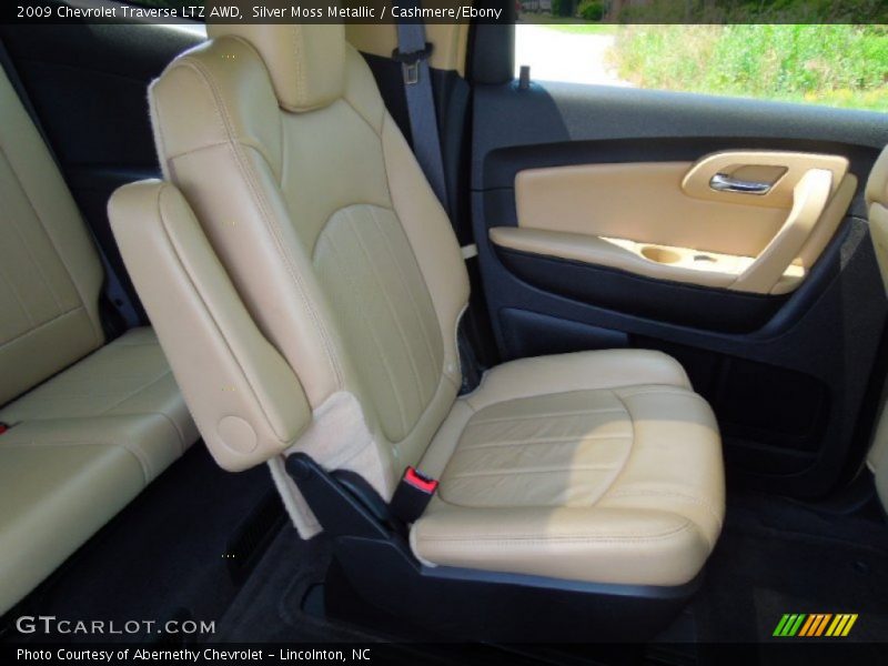 Rear Seat of 2009 Traverse LTZ AWD