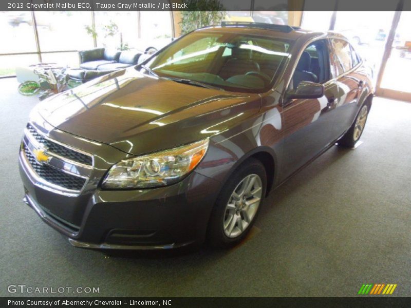 Taupe Gray Metallic / Jet Black 2013 Chevrolet Malibu ECO