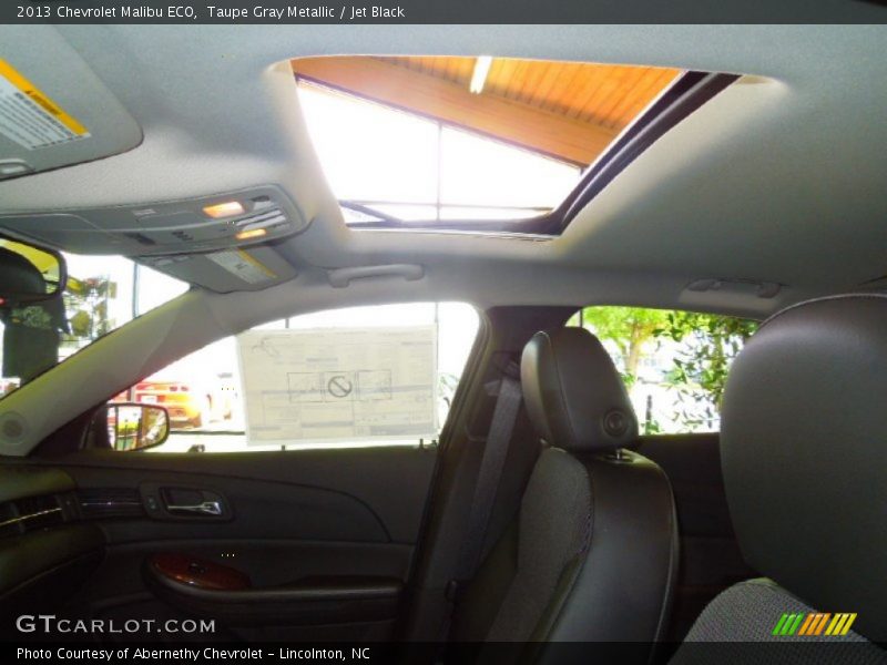 Taupe Gray Metallic / Jet Black 2013 Chevrolet Malibu ECO