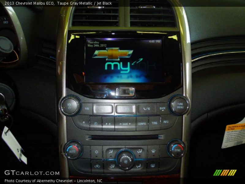 Taupe Gray Metallic / Jet Black 2013 Chevrolet Malibu ECO