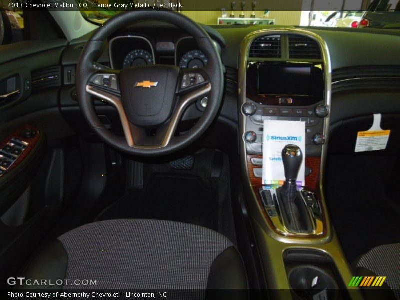 Taupe Gray Metallic / Jet Black 2013 Chevrolet Malibu ECO