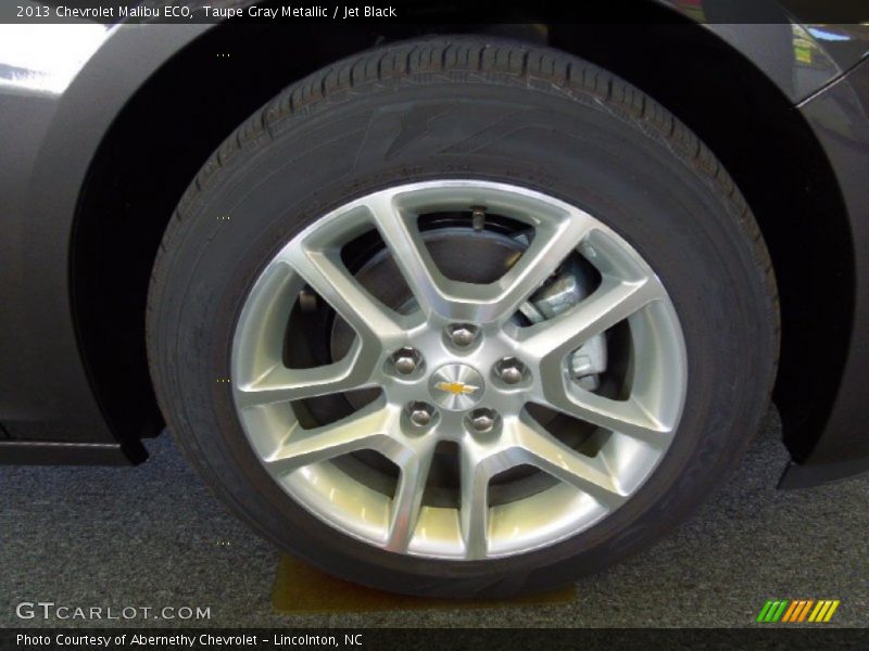 Taupe Gray Metallic / Jet Black 2013 Chevrolet Malibu ECO