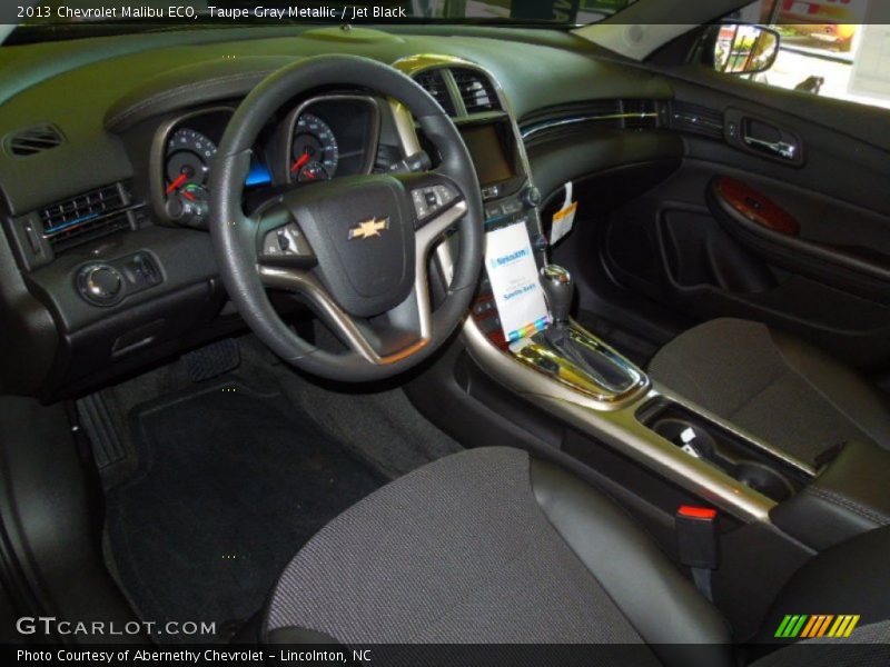 Taupe Gray Metallic / Jet Black 2013 Chevrolet Malibu ECO