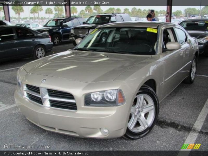 Light Sandstone Metallic / Dark Slate Gray 2008 Dodge Charger R/T