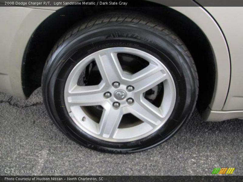 Light Sandstone Metallic / Dark Slate Gray 2008 Dodge Charger R/T