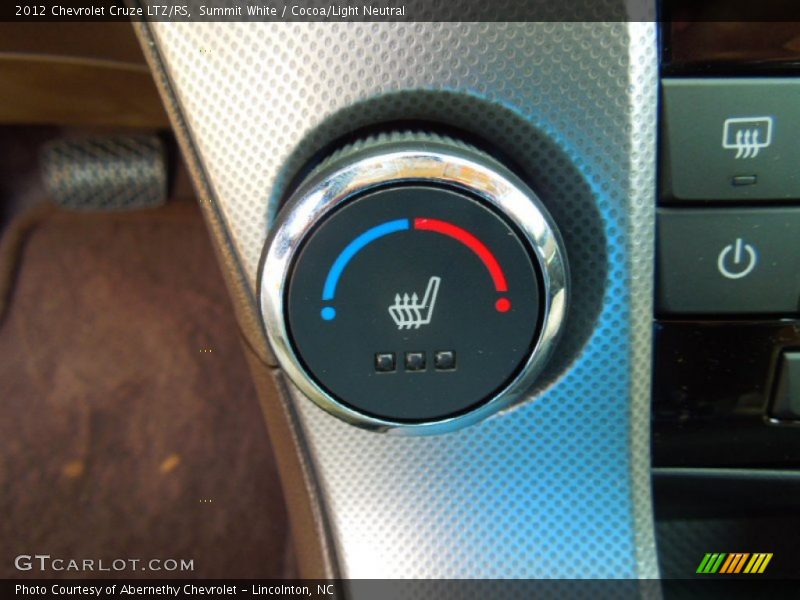 Summit White / Cocoa/Light Neutral 2012 Chevrolet Cruze LTZ/RS
