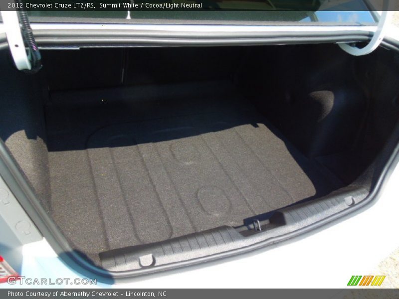 Summit White / Cocoa/Light Neutral 2012 Chevrolet Cruze LTZ/RS