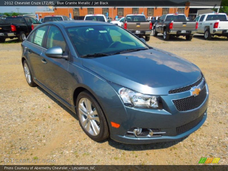 Blue Granite Metallic / Jet Black 2012 Chevrolet Cruze LTZ/RS