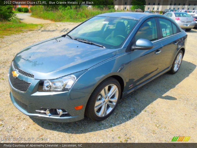 Blue Granite Metallic / Jet Black 2012 Chevrolet Cruze LTZ/RS
