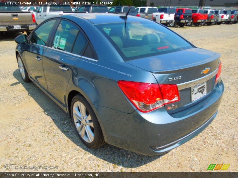 Blue Granite Metallic / Jet Black 2012 Chevrolet Cruze LTZ/RS