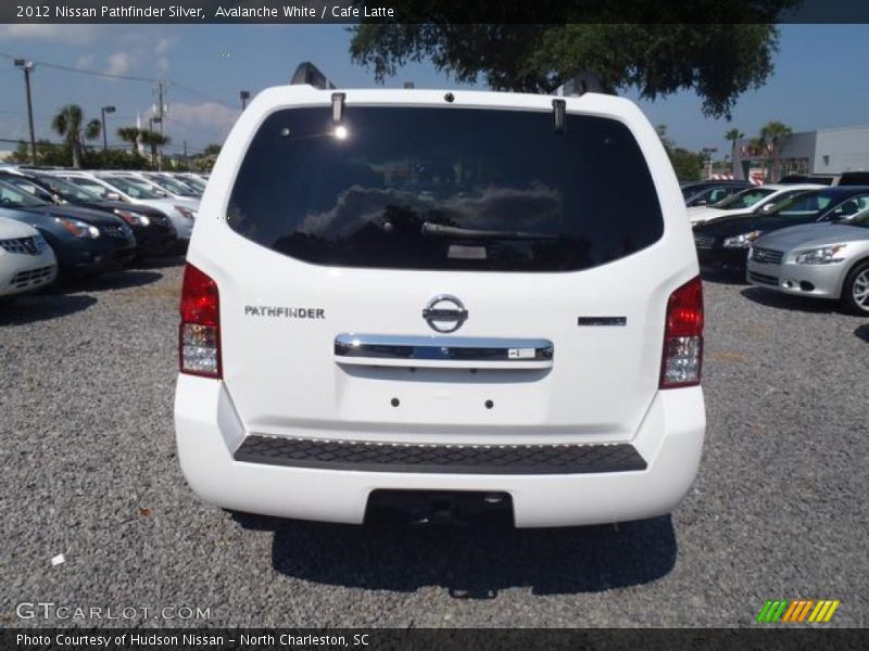 Avalanche White / Cafe Latte 2012 Nissan Pathfinder Silver