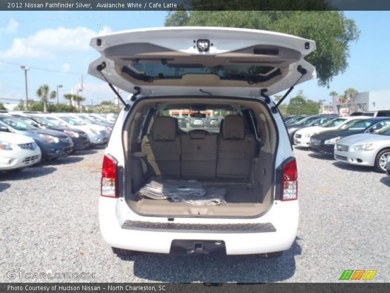 Avalanche White / Cafe Latte 2012 Nissan Pathfinder Silver