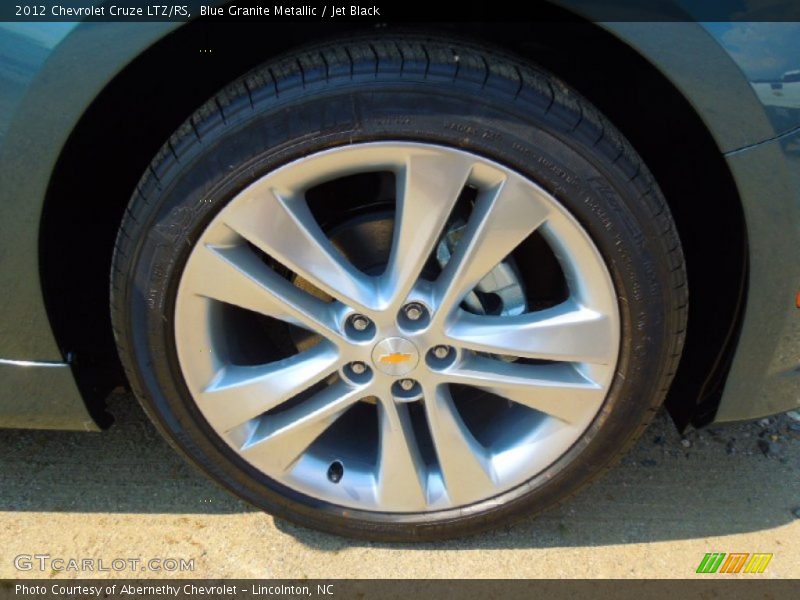Blue Granite Metallic / Jet Black 2012 Chevrolet Cruze LTZ/RS