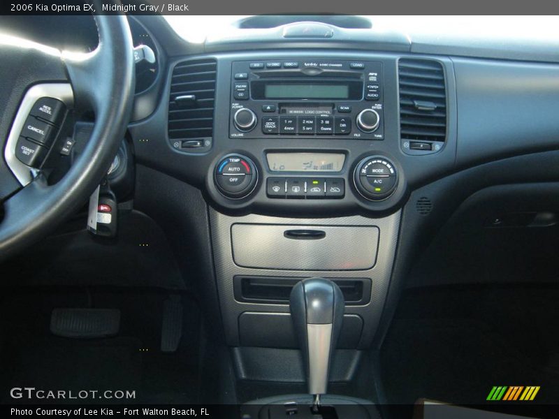 Midnight Gray / Black 2006 Kia Optima EX