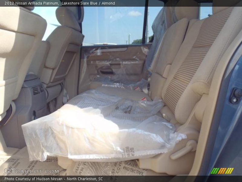Lakeshore Slate Blue / Almond 2012 Nissan Armada Platinum