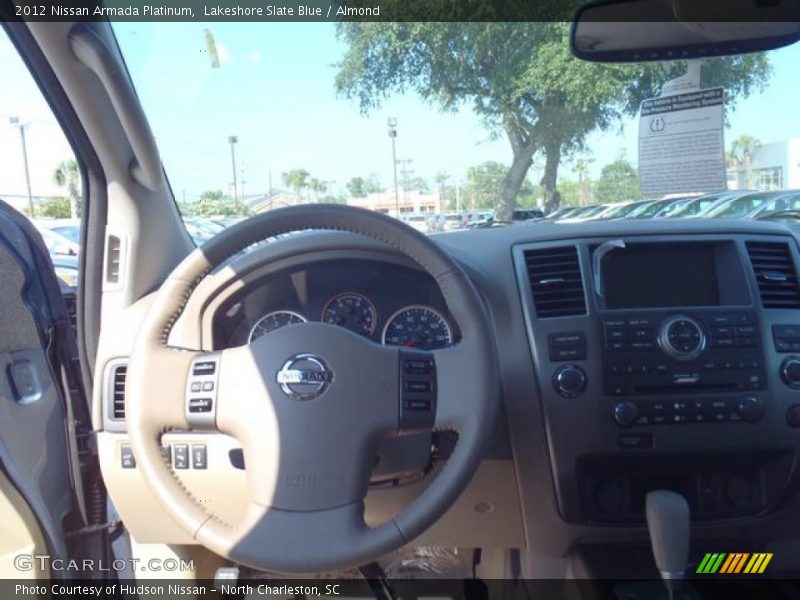 Lakeshore Slate Blue / Almond 2012 Nissan Armada Platinum