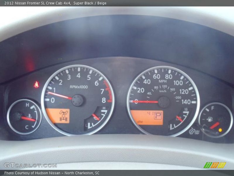  2012 Frontier SL Crew Cab 4x4 SL Crew Cab 4x4 Gauges