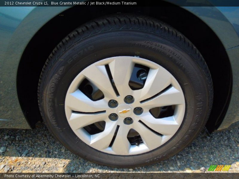 Blue Granite Metallic / Jet Black/Medium Titanium 2012 Chevrolet Cruze LS