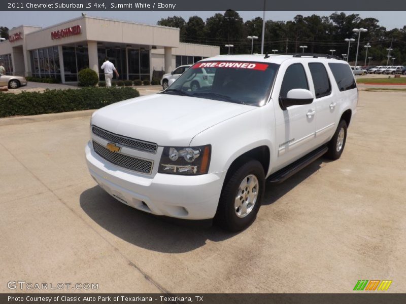 Summit White / Ebony 2011 Chevrolet Suburban LS 4x4
