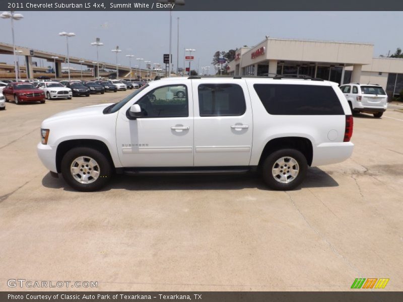 Summit White / Ebony 2011 Chevrolet Suburban LS 4x4