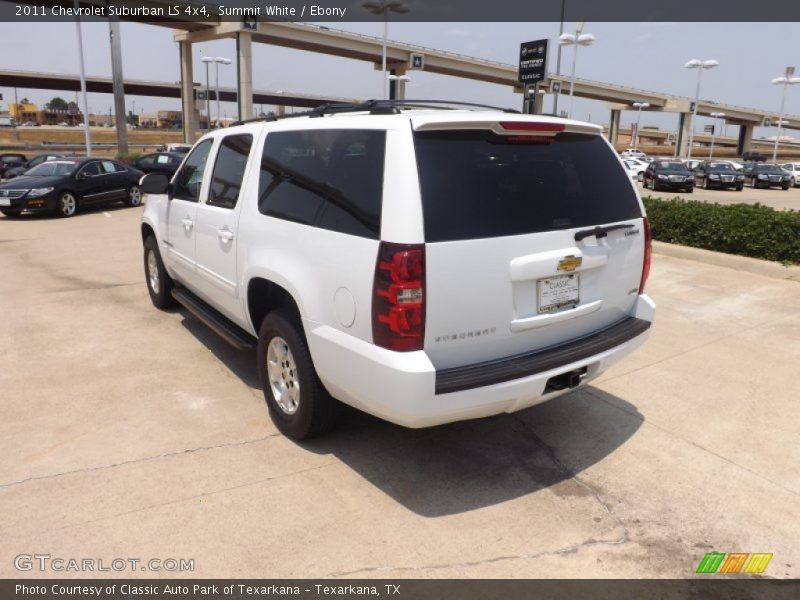 Summit White / Ebony 2011 Chevrolet Suburban LS 4x4