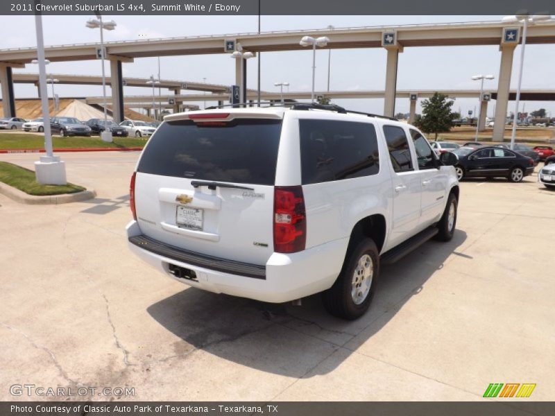 Summit White / Ebony 2011 Chevrolet Suburban LS 4x4