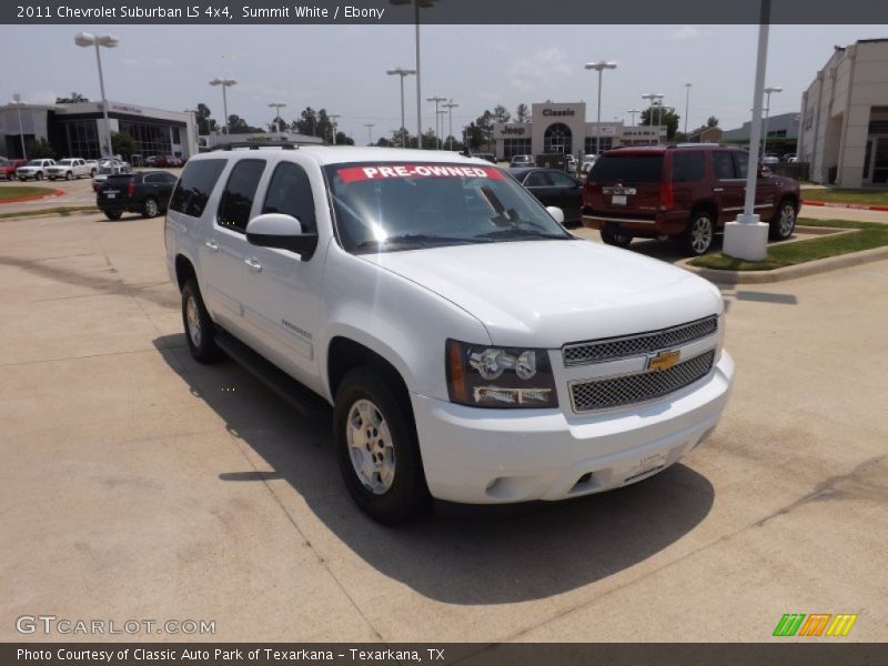 Summit White / Ebony 2011 Chevrolet Suburban LS 4x4