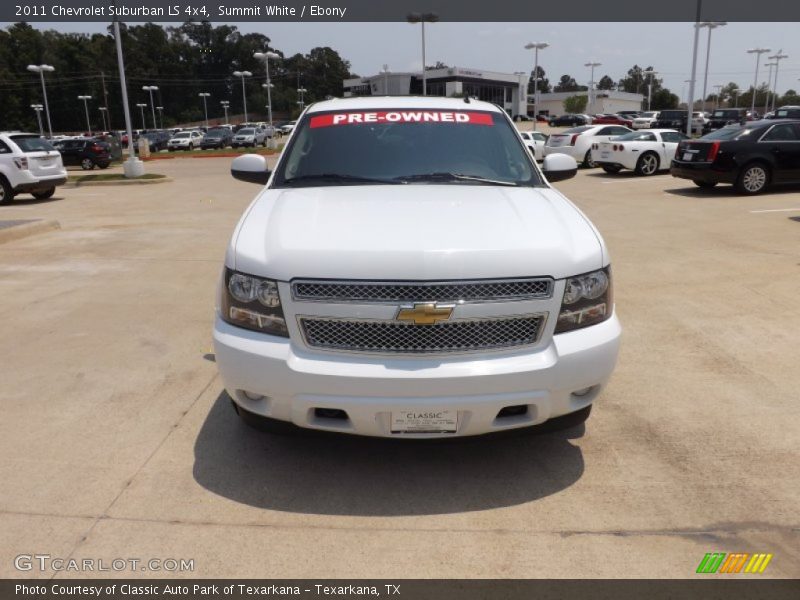 Summit White / Ebony 2011 Chevrolet Suburban LS 4x4
